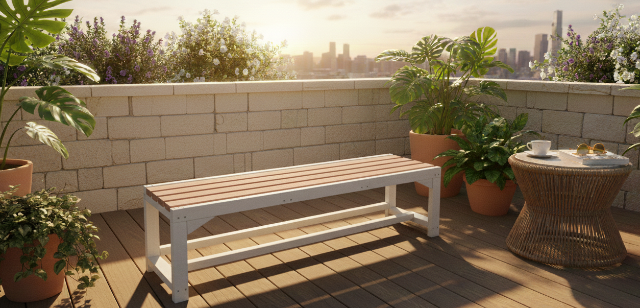 Basque 3 Seater Bench