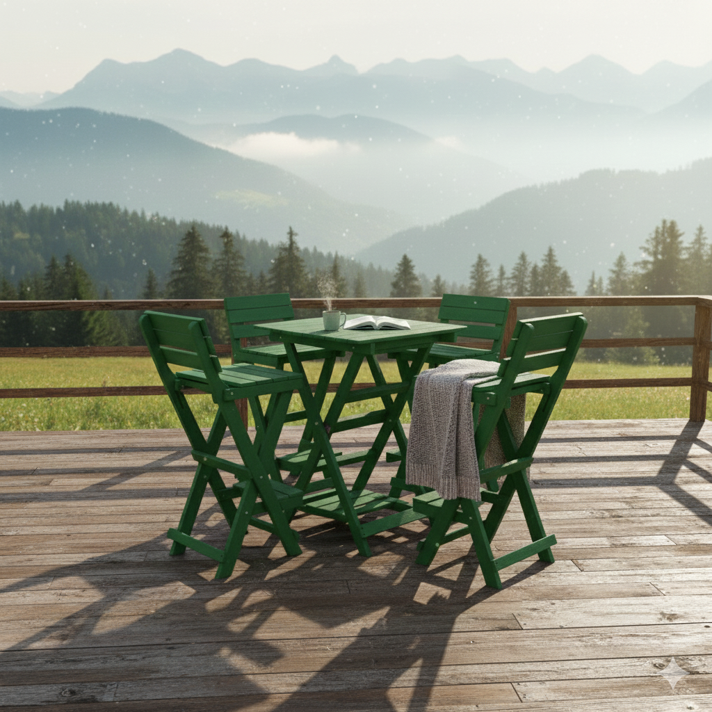 4 Key West Bar Chairs + 1 Patagonia Bar Table