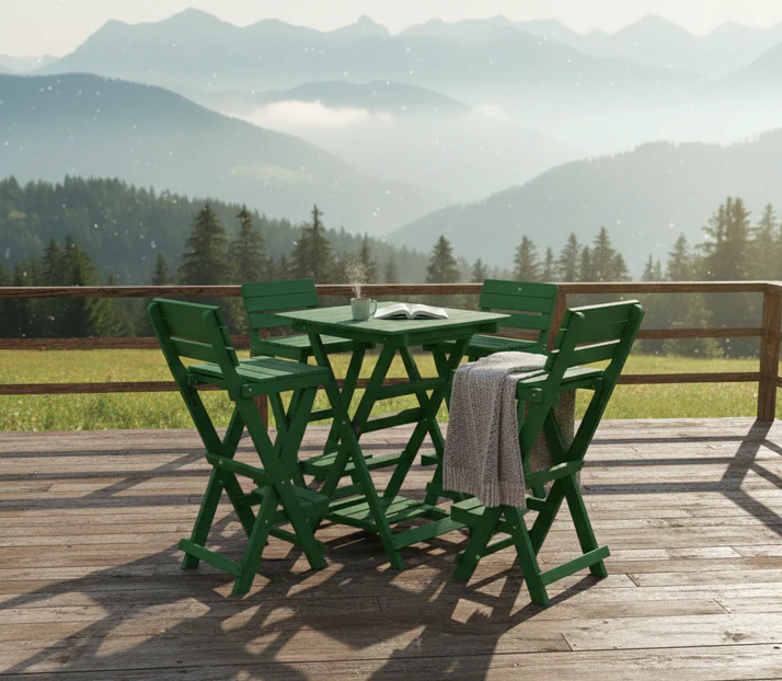 4 Key West Bar Chairs + 1 Patagonia Bar Table