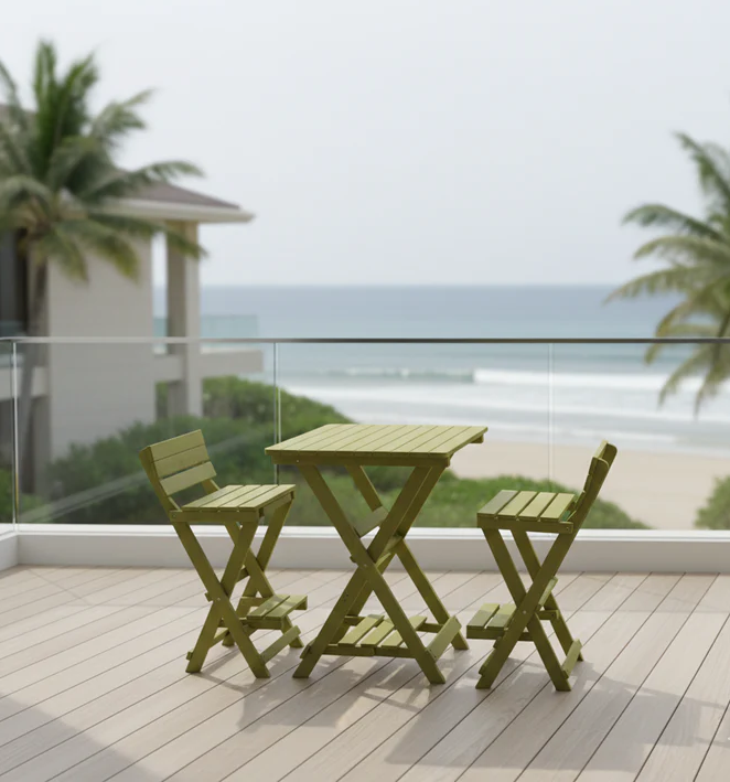 2 Key West Bar Chairs + 1 Patagonia Bar Table
