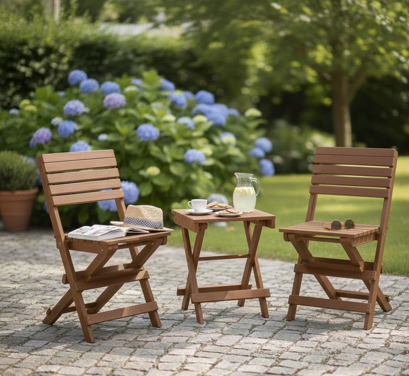 2 Las Cabos Bistro Chairs + 1 San Juan Bistro Table